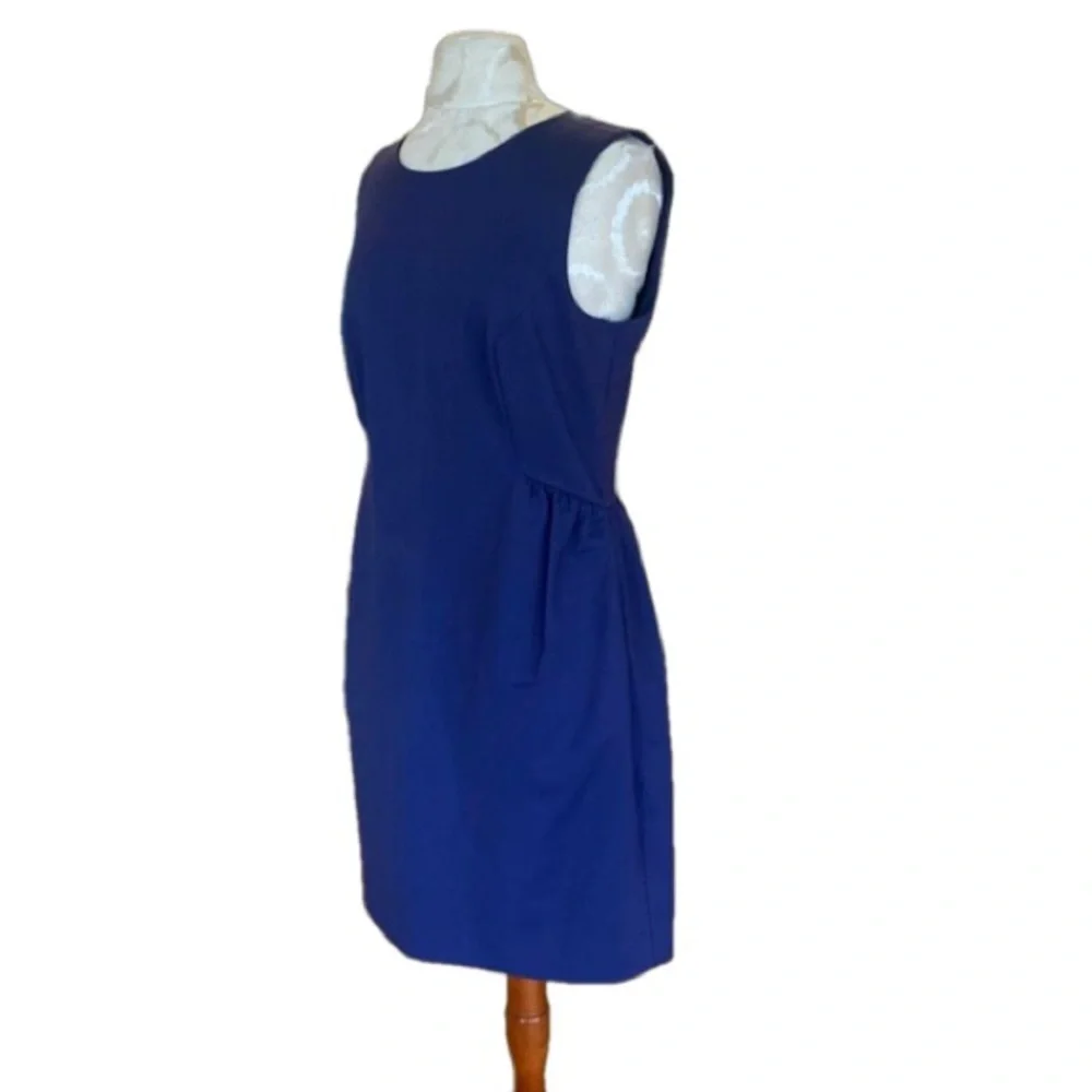 Kate Spade Rhys California Calling French Navy Blue Sleeveless Dress Size 10 NWT